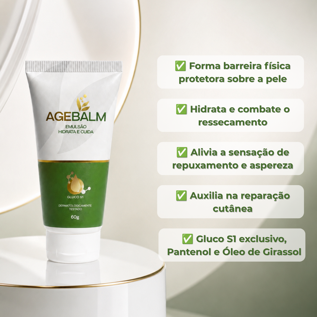 AGEBALM EMULSÃO BISNAGA 30G